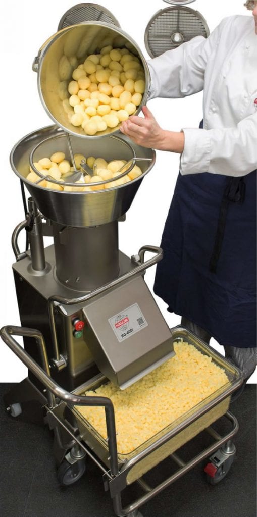 Industrial Food Processor & Blades Hallde RG400i Charlies Machine