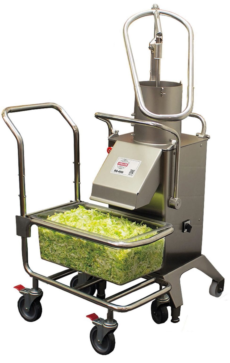 Industrial Food Processor & Blades Hallde RG400i Charlies Machine